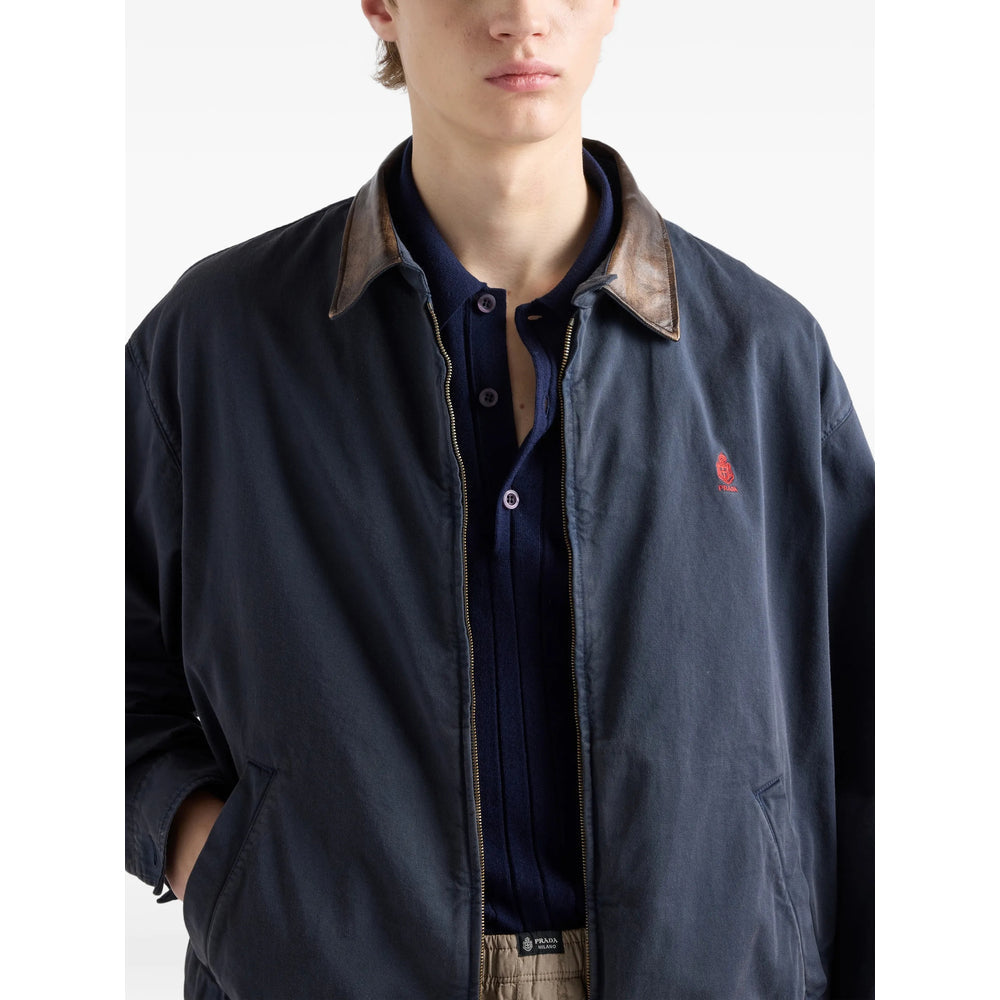 Prada Blue Jackets - Bomber Jackets Men