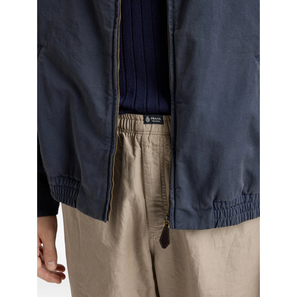 Prada Blue Jackets - Bomber Jackets Men