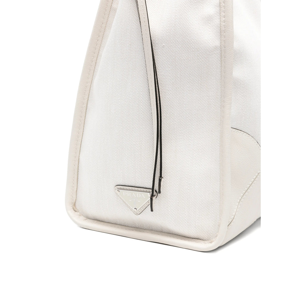Prada Neutrals Tote Bags Men