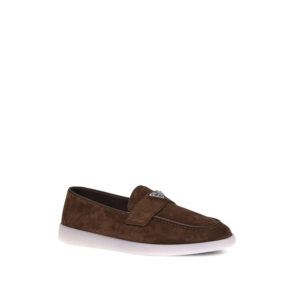 Prada Brown Loafers Men
