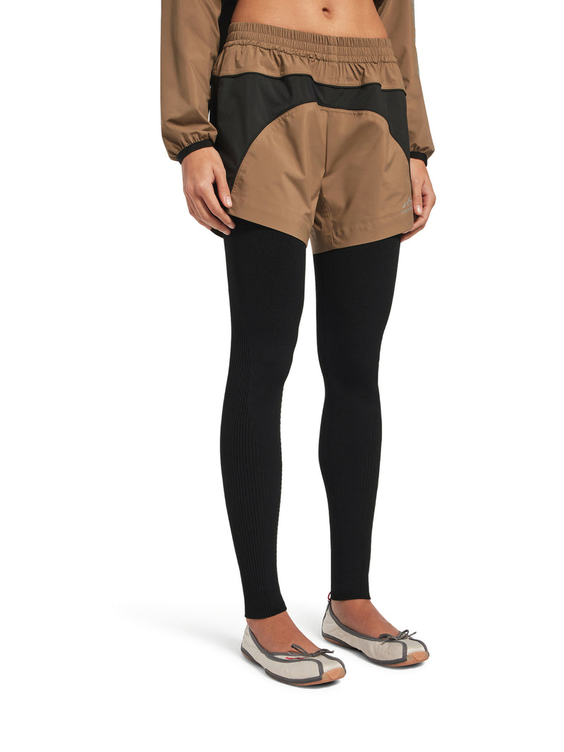 Balenciaga Women Techwear Shorts In Soft Technical Fabric
