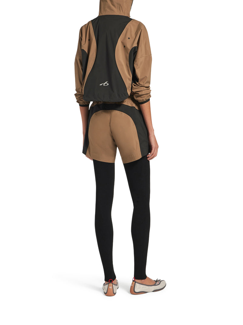 Balenciaga Women Techwear Shorts In Soft Technical Fabric