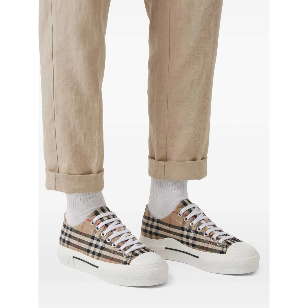 Burberry Neutrals Trainers - Low-Tops Men