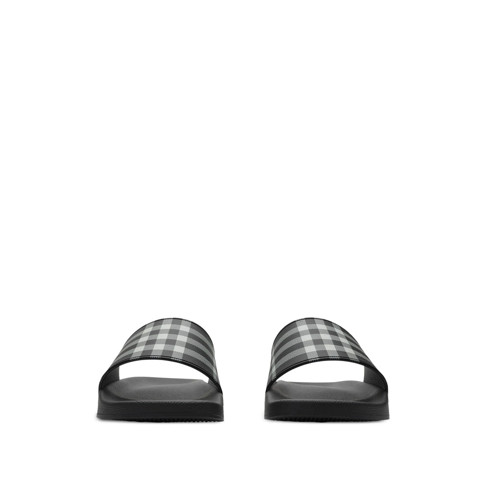 Burberry Black Flip-Flops & Slides Men