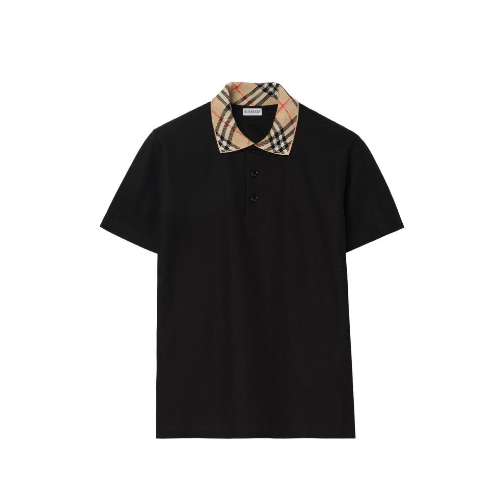 Burberry Black Polo Shirts Men