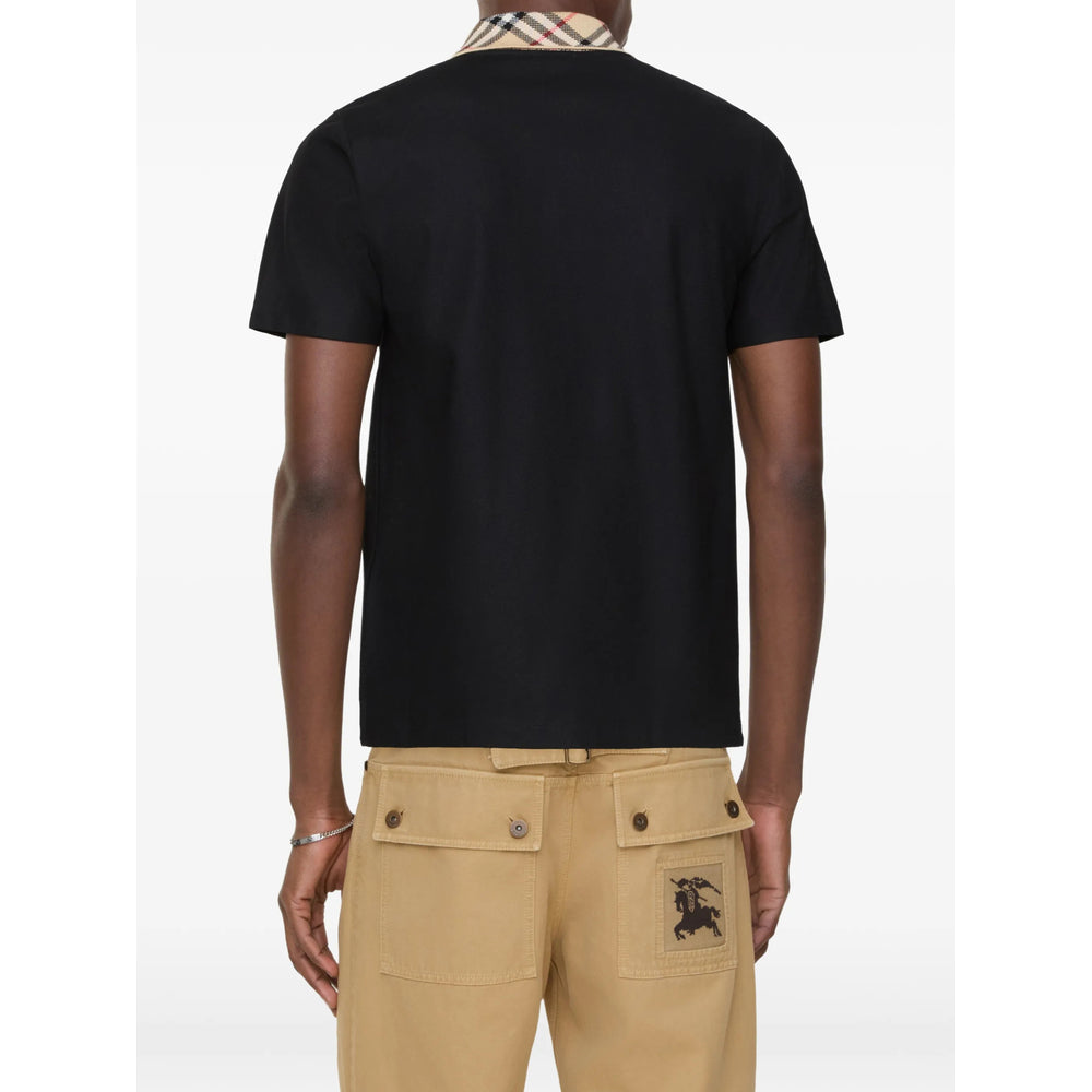 Burberry Black Polo Shirts Men