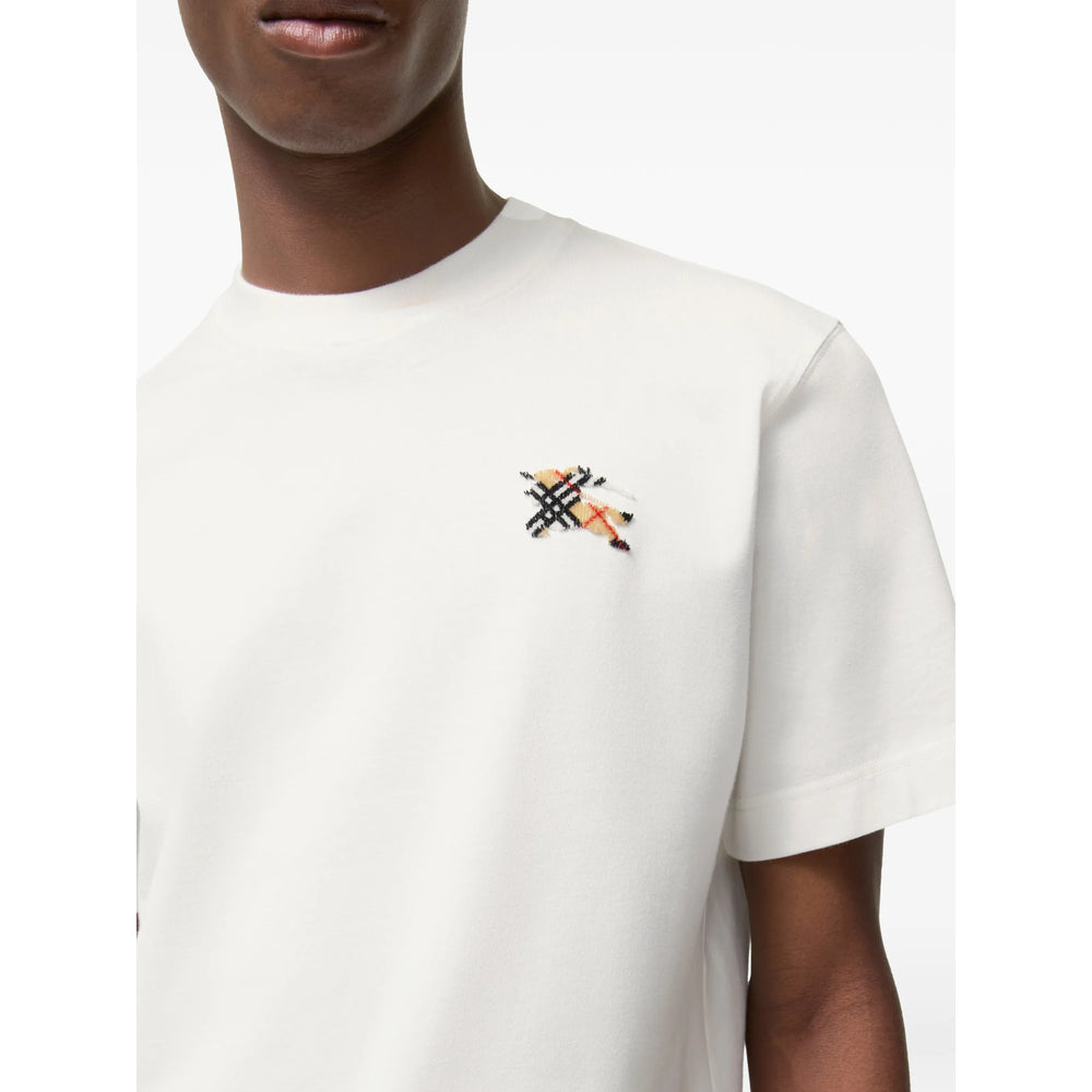 Burberry White T-Shirts & Vests - T-Shirts Men