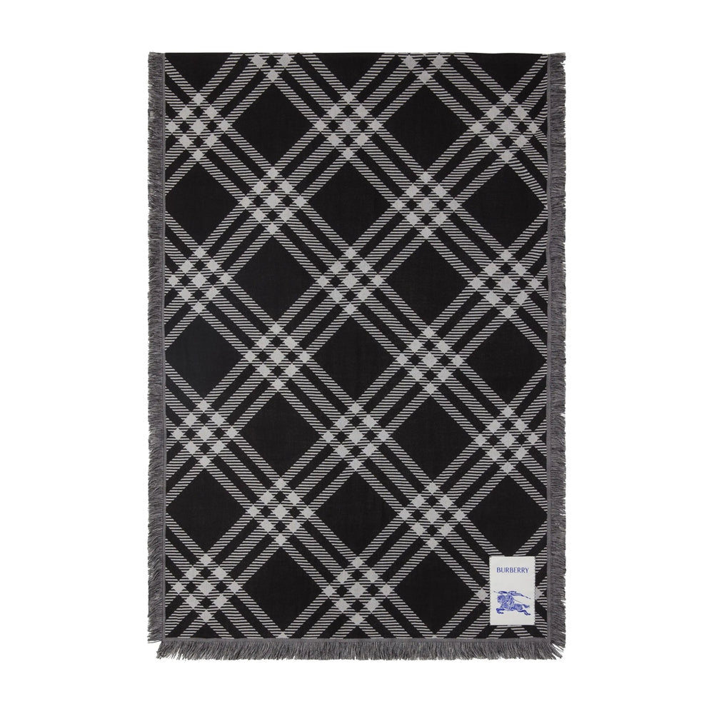 Burberry Black Scarves Men