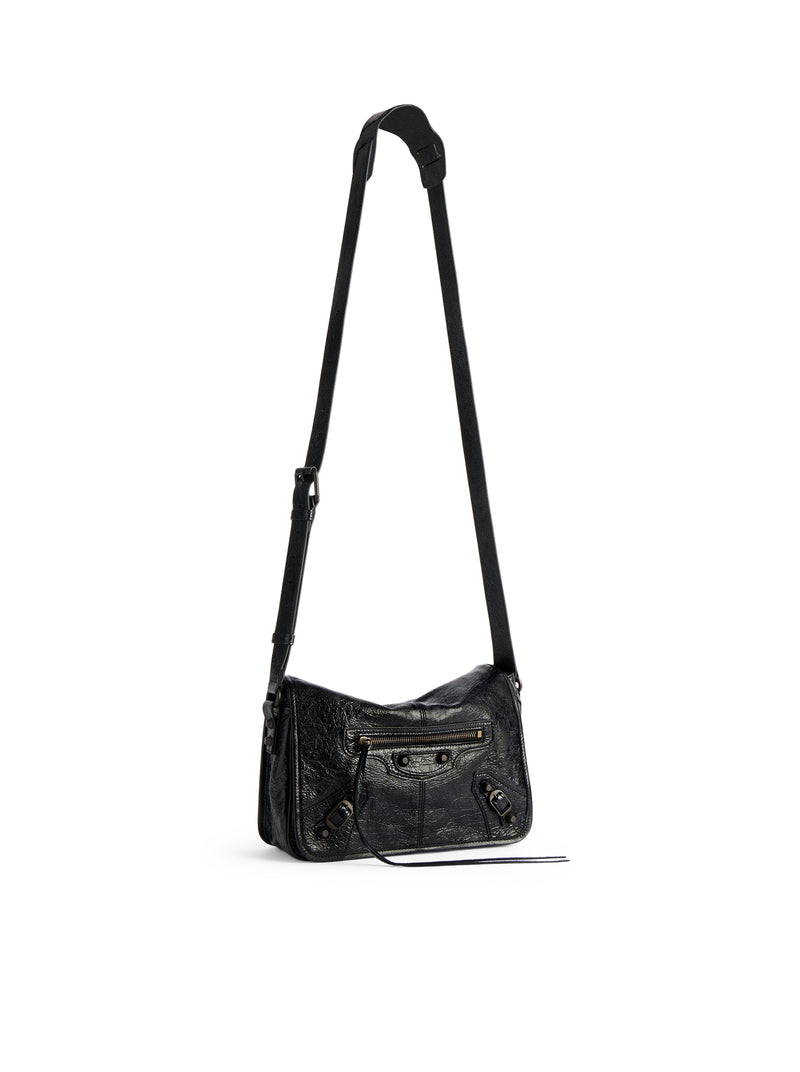 Balenciaga Men Le City Small Flap Messenger Bag