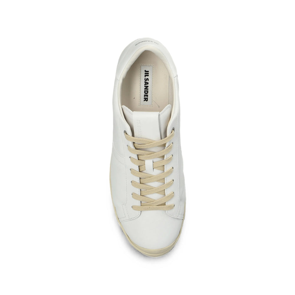 Jil Sander White Trainers - Low-Tops Men