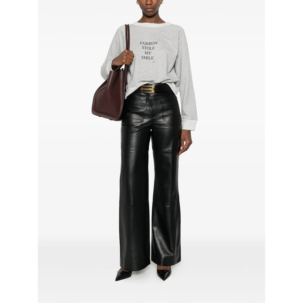 Victoria Beckham Black Tops - Sweatshirts Women