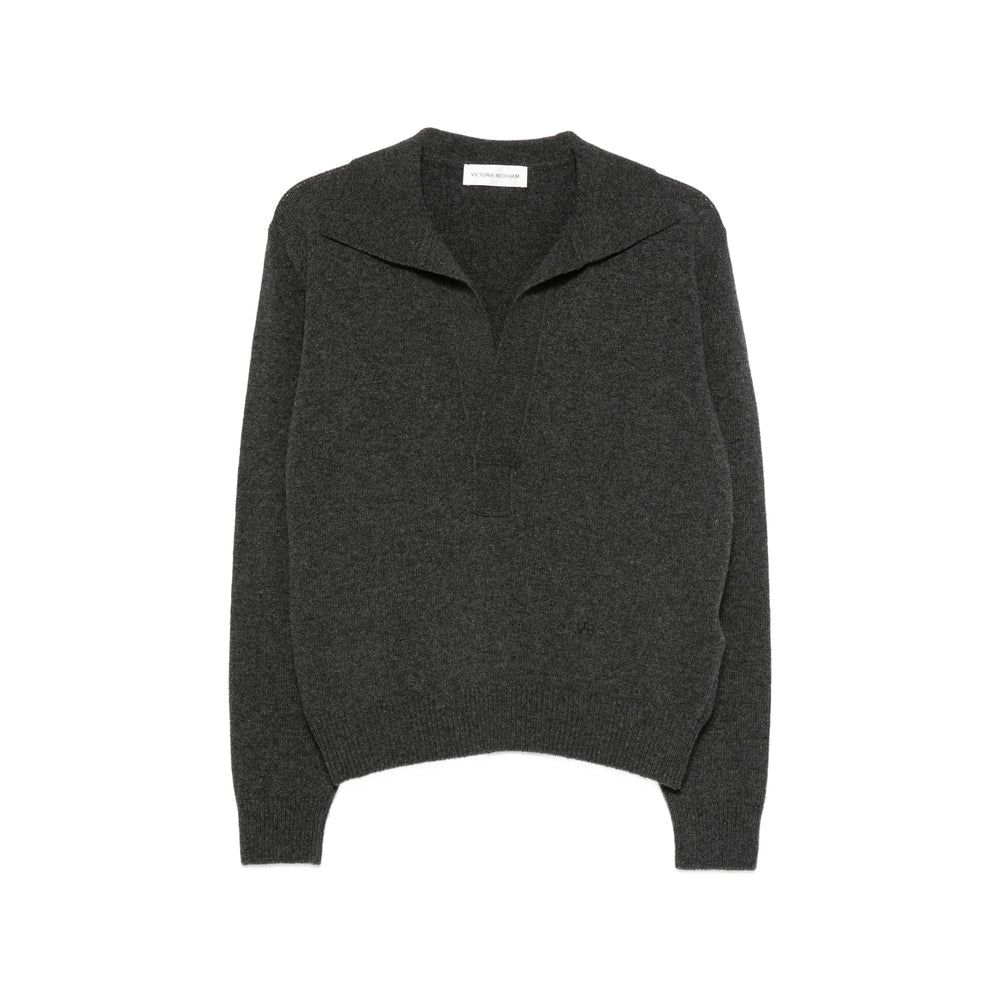 Victoria Beckham Grey Knitwear - Jumpers Women
