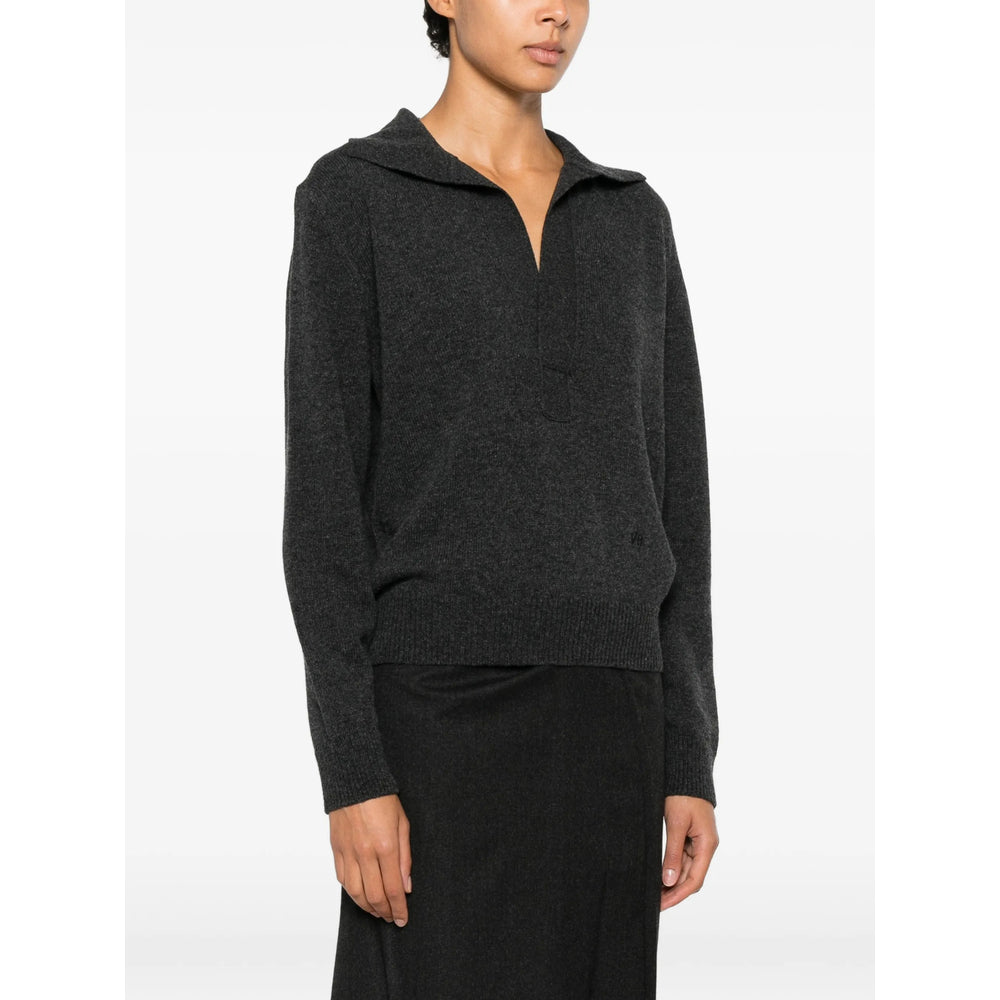 Victoria Beckham Grey Knitwear - Jumpers Women