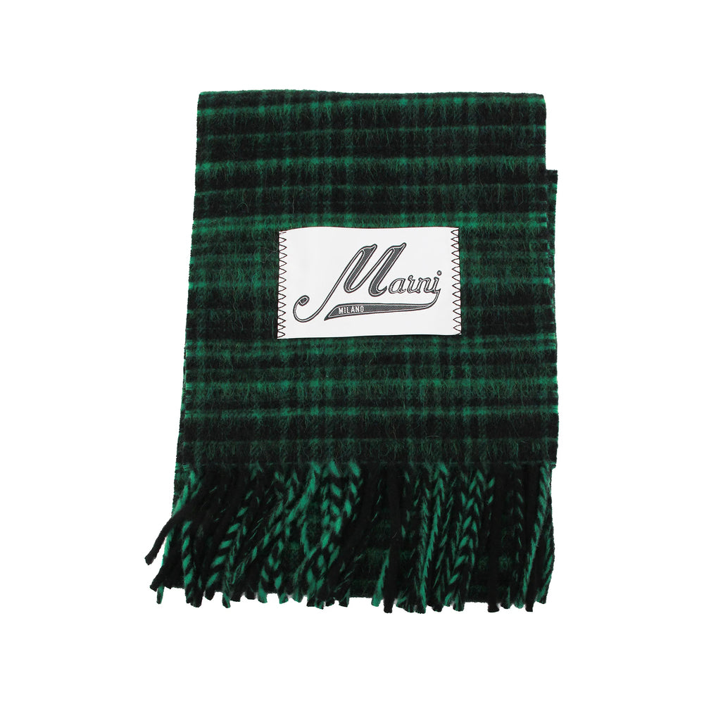 Marni Green Scarves Men