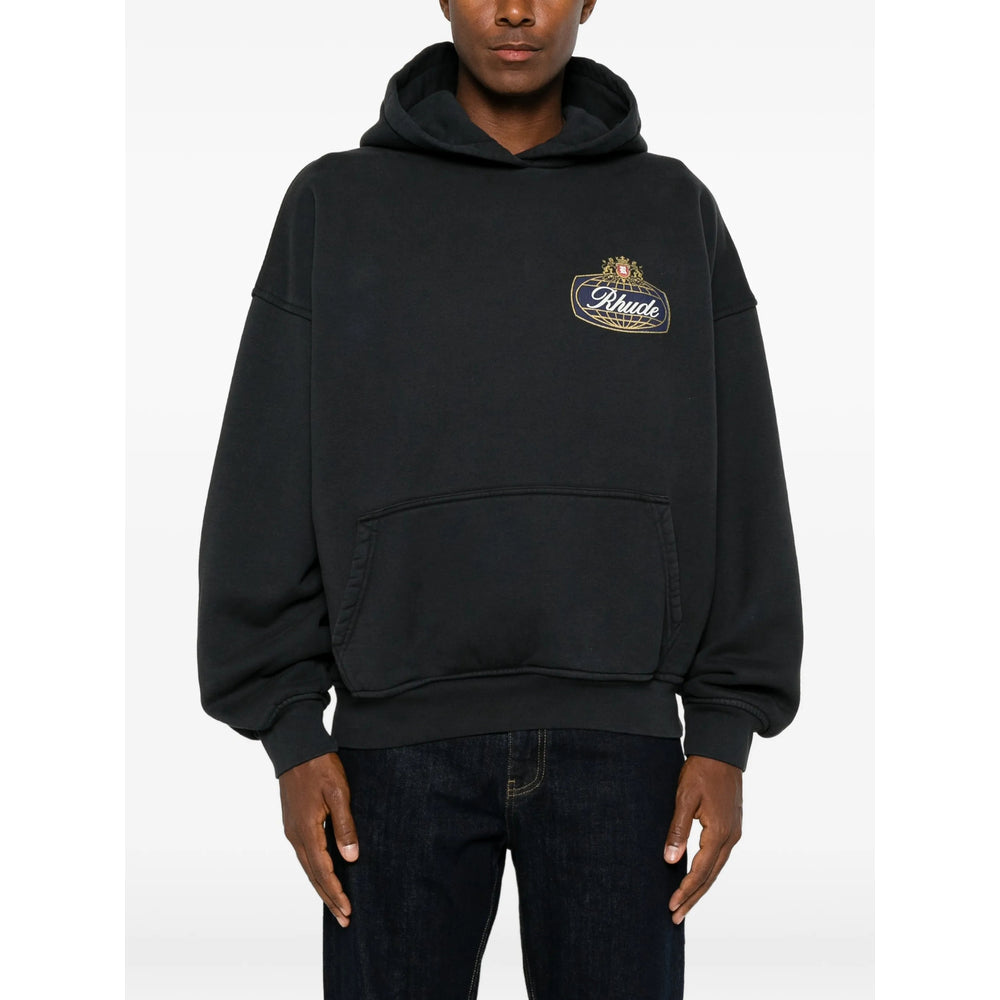 Rhude Black Sweaters & Knitwear - Hoodies Men