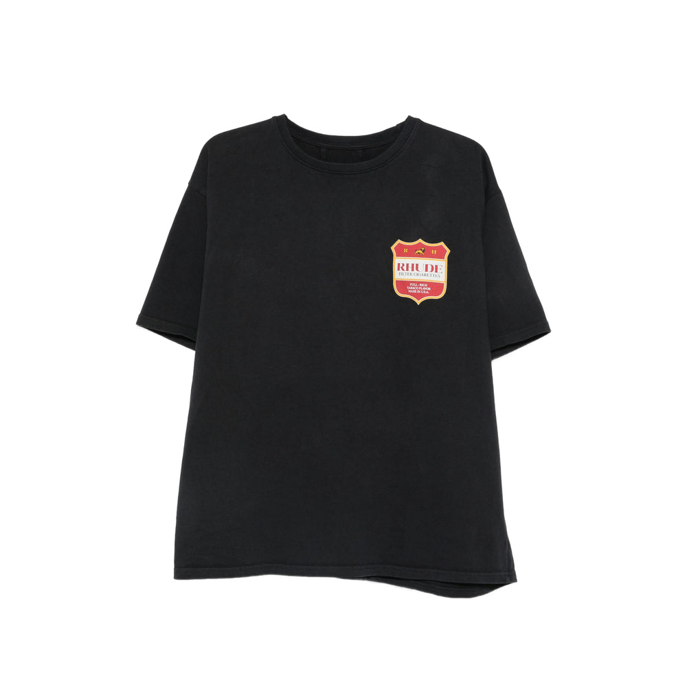Rhude Black T-Shirts & Vests - T-Shirts Men