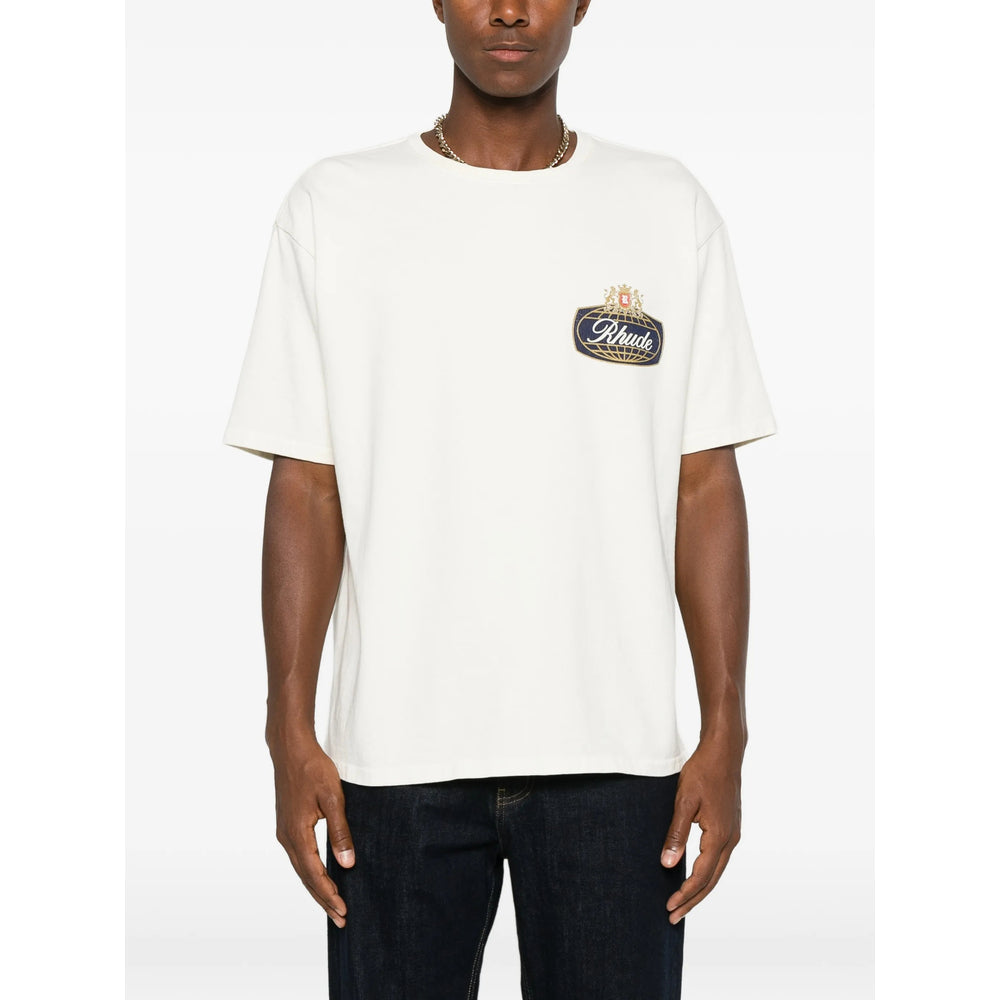 Rhude Neutrals T-Shirts & Vests - T-Shirts Men