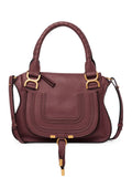 Chloe` Women Small Mercie Bag In Granate Leather