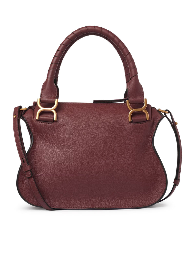 Chloe` Women Small Mercie Bag In Granate Leather