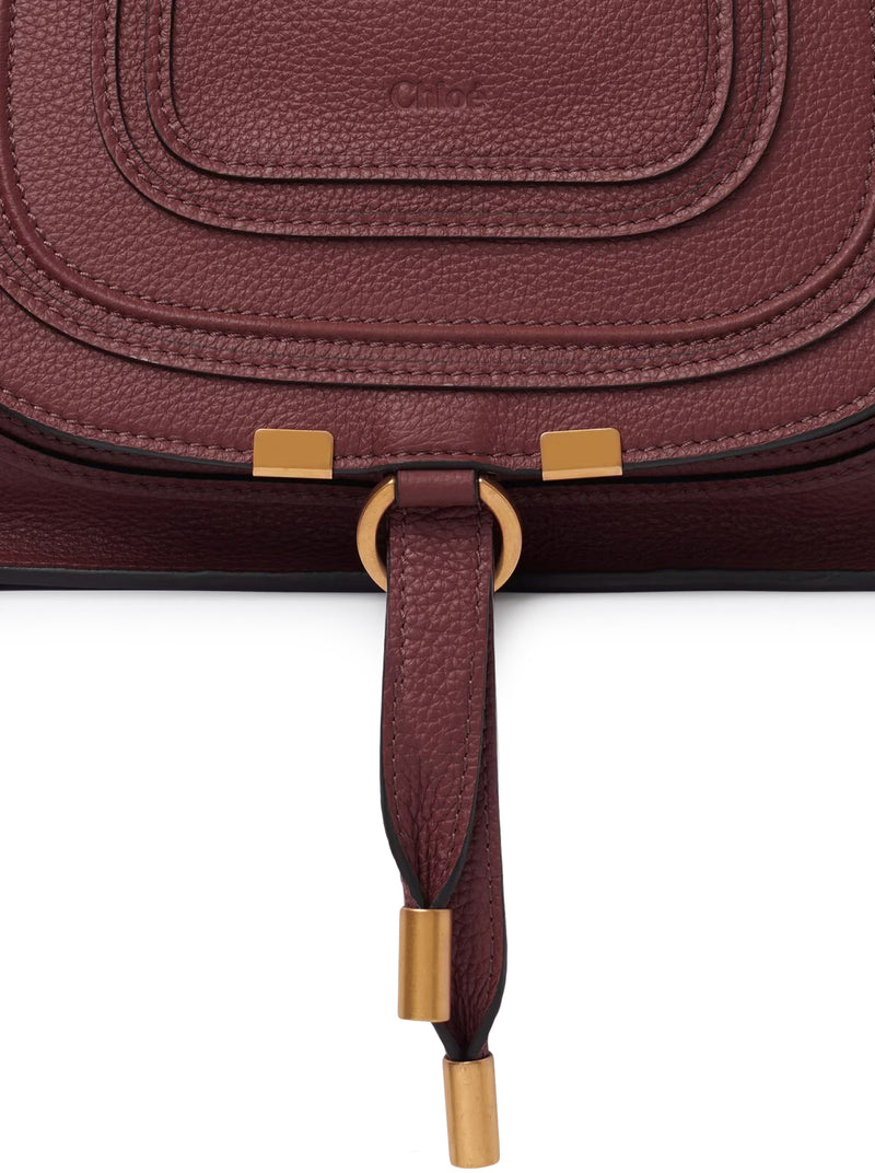 Chloe` Women Small Mercie Bag In Granate Leather