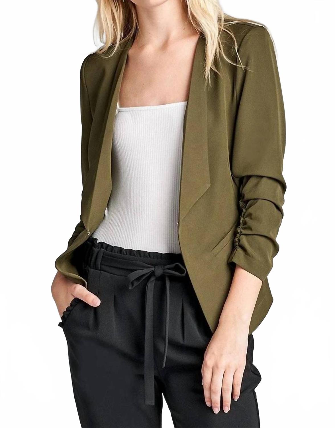 Reagan Jacket In Olive