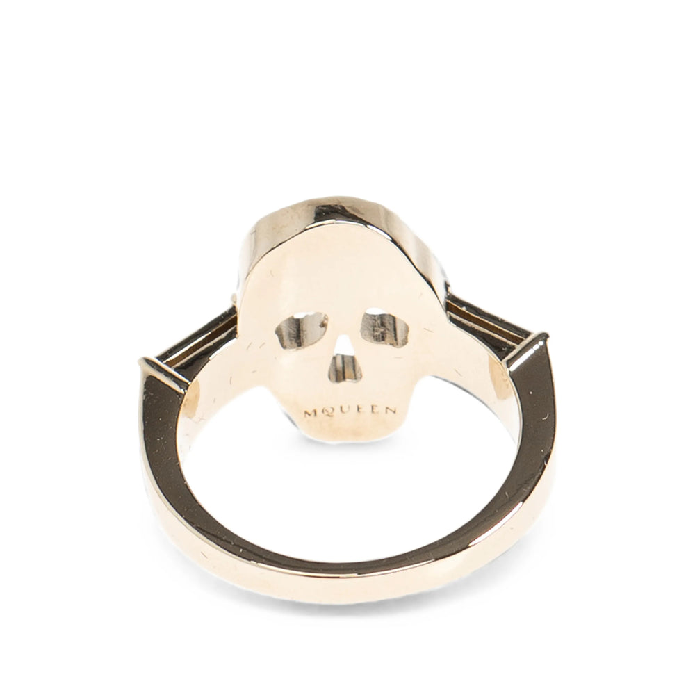 Alexander Mcqueen Gold Rings Women