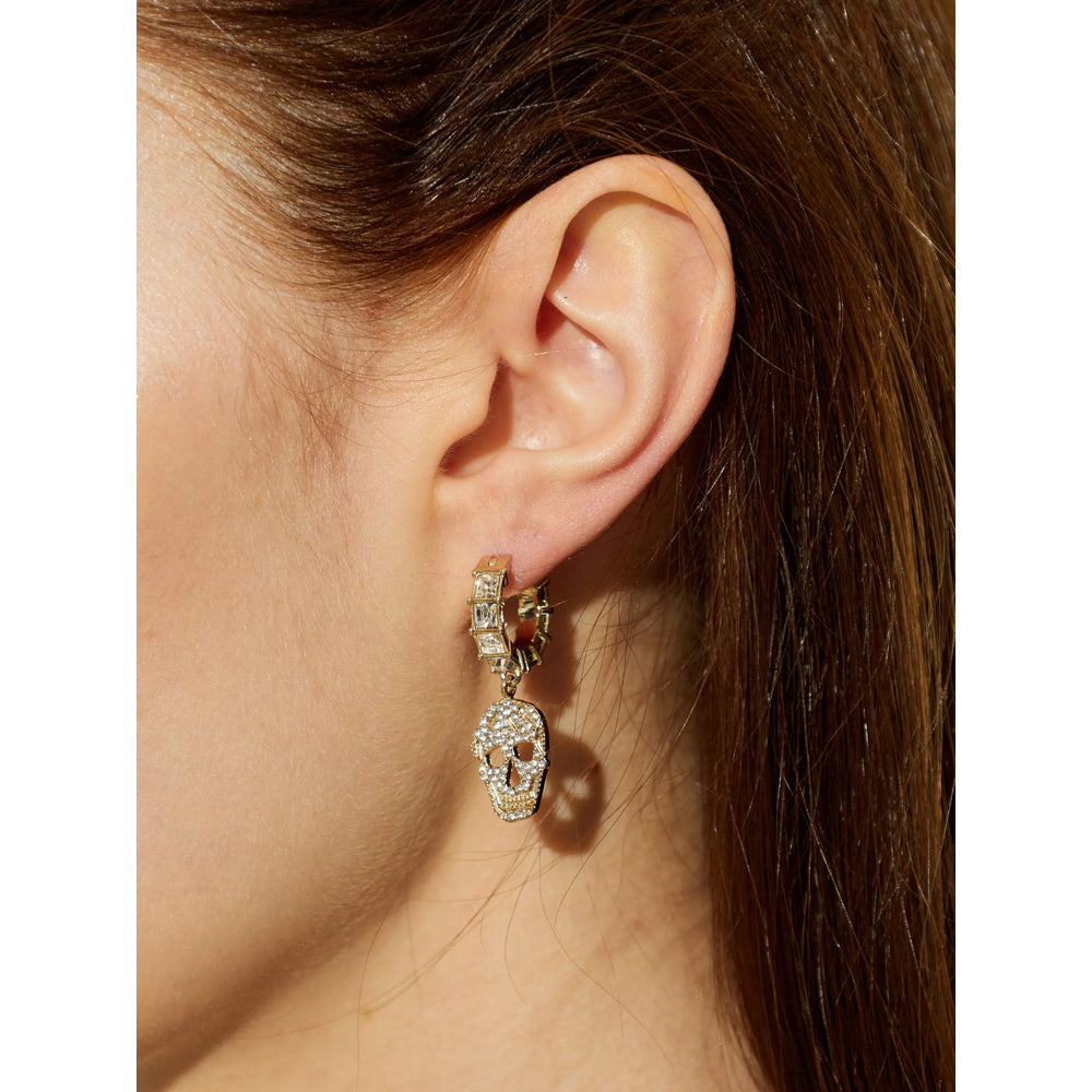 Alexander Mcqueen Gold Earrings Women