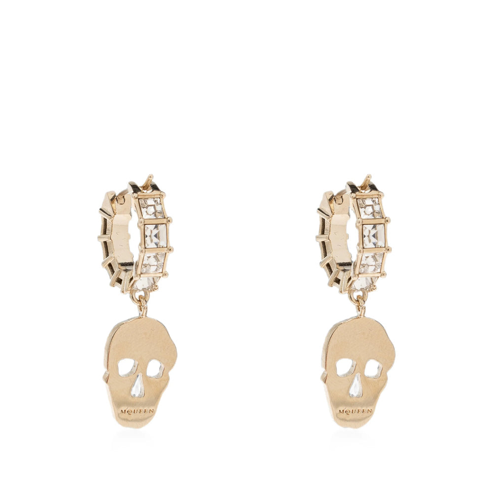 Alexander Mcqueen Gold Earrings Women