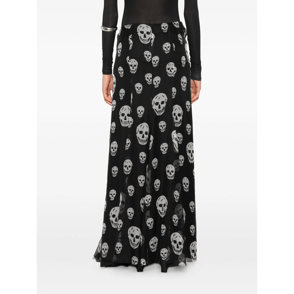 Alexander Mcqueen Black Skirts - Asymmetric & Draped Skirts Women