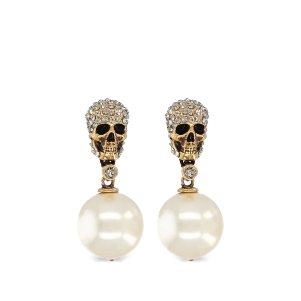 Alexander Mcqueen Gold Earrings Women