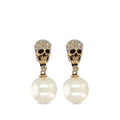 Alexander Mcqueen Gold Earrings Women