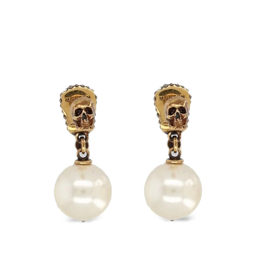 Alexander Mcqueen Gold Earrings Women
