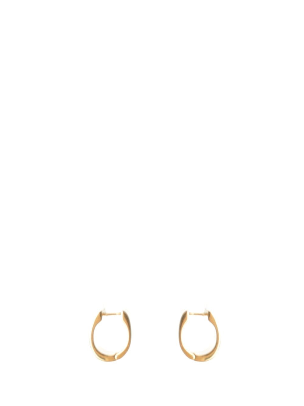 Toteme Women Small, Designer Hoop Earrings