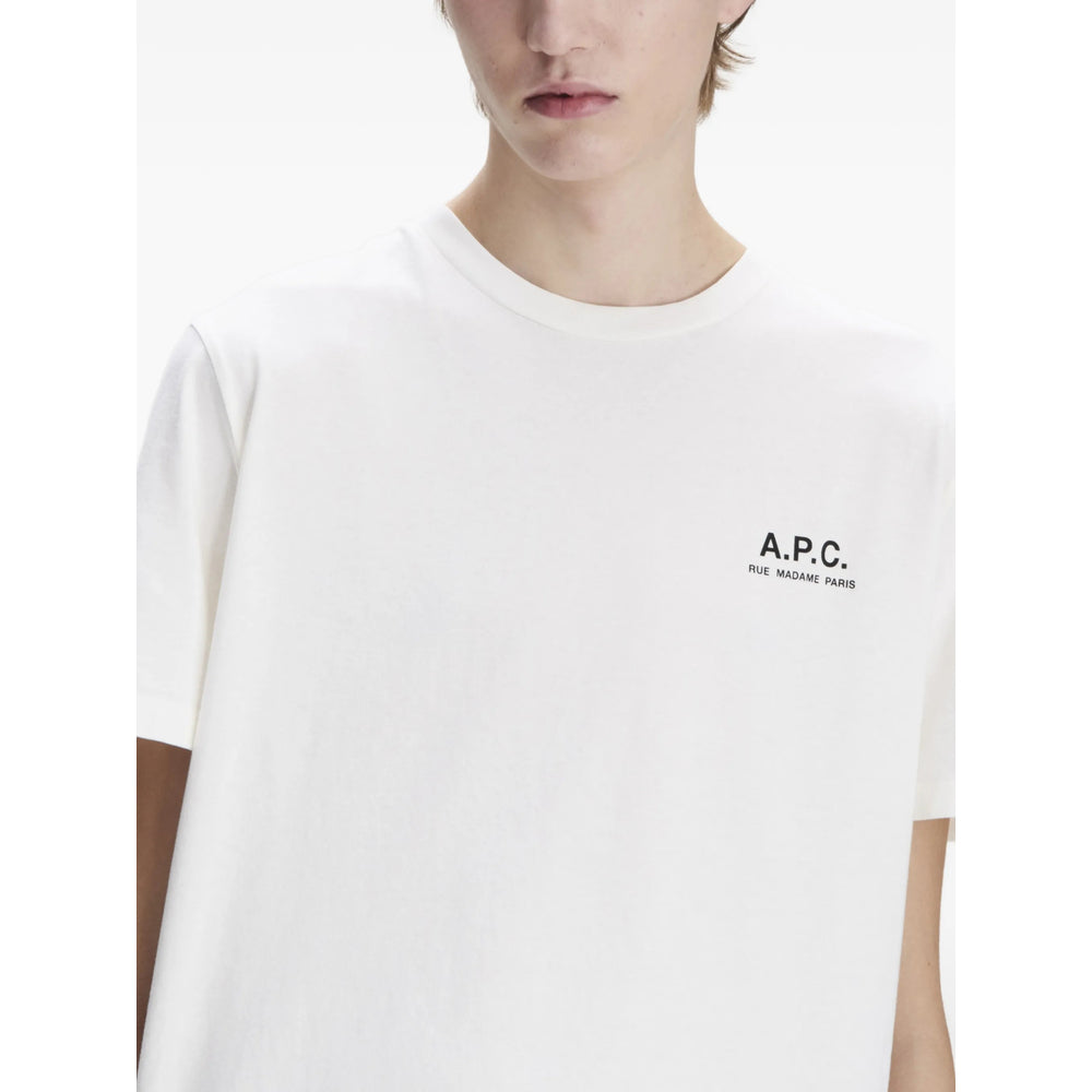 A.P.C. Neutrals T-Shirts & Vests - T-Shirts Men