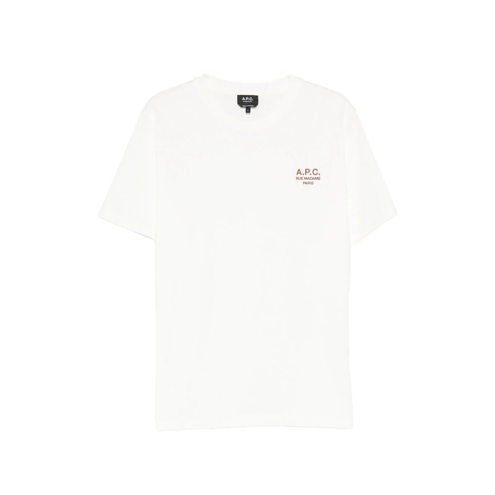 A.P.C. Neutrals T-Shirts & Vests - T-Shirts Men
