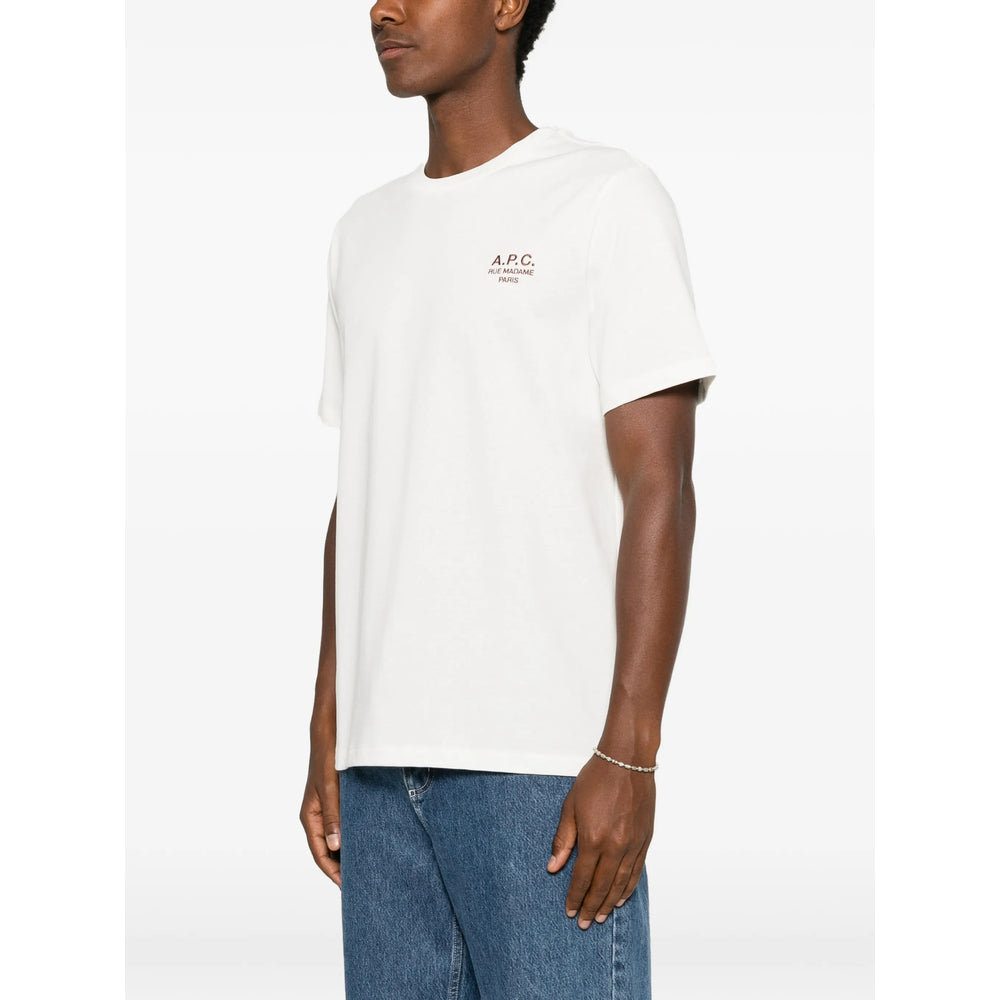 A.P.C. Neutrals T-Shirts & Vests - T-Shirts Men