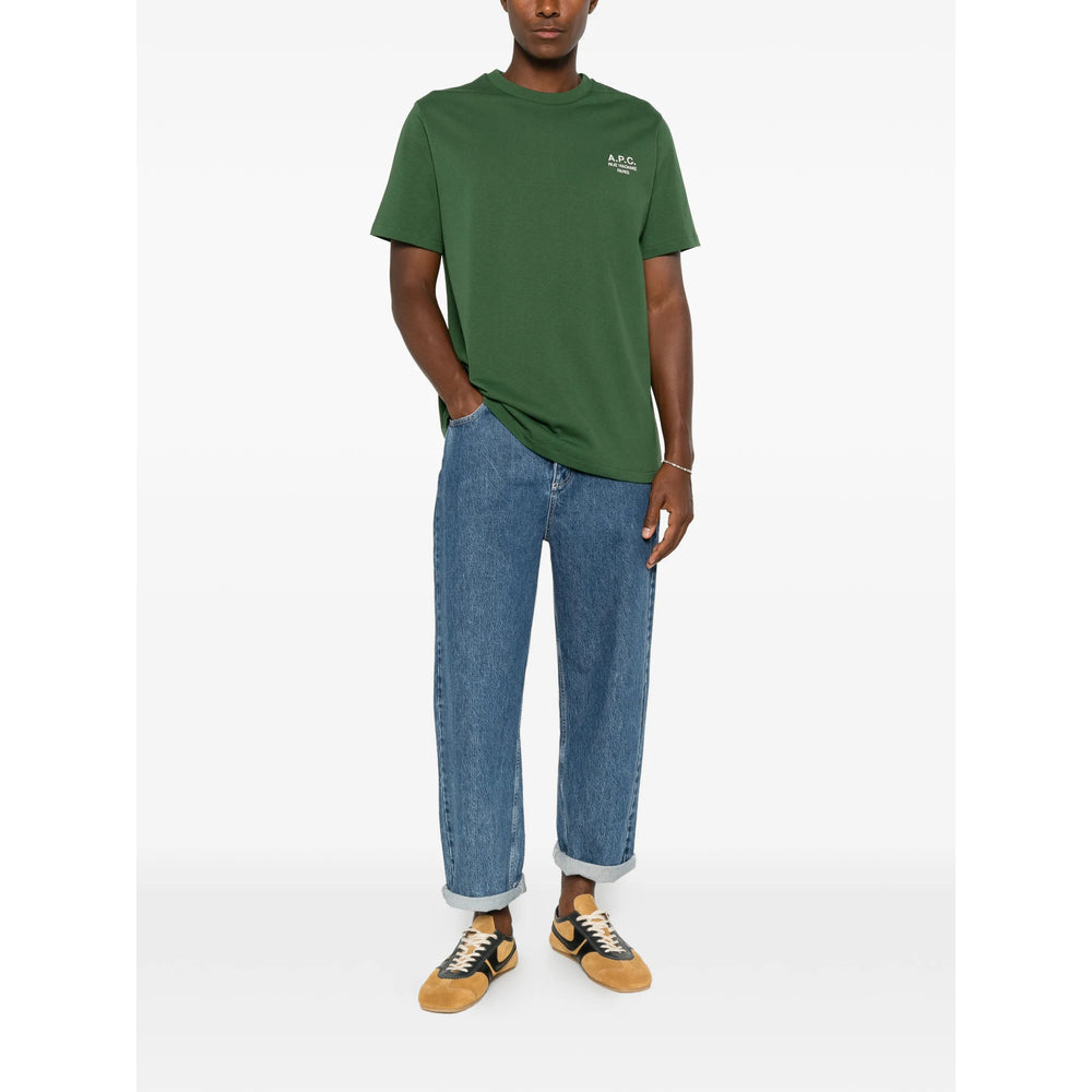 A.P.C. Green T-Shirts & Vests - T-Shirts Men