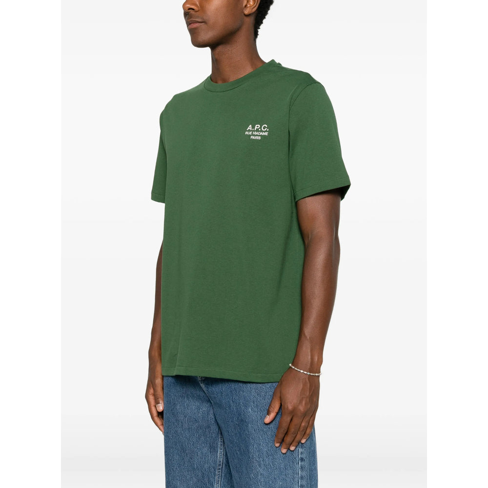 A.P.C. Green T-Shirts & Vests - T-Shirts Men