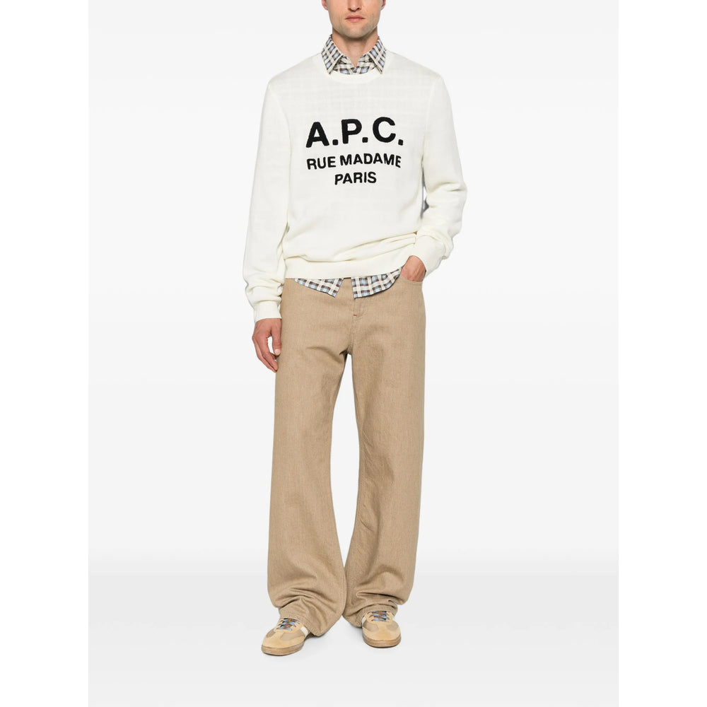 A.P.C. Neutrals Sweaters & Knitwear - Jumpers Men