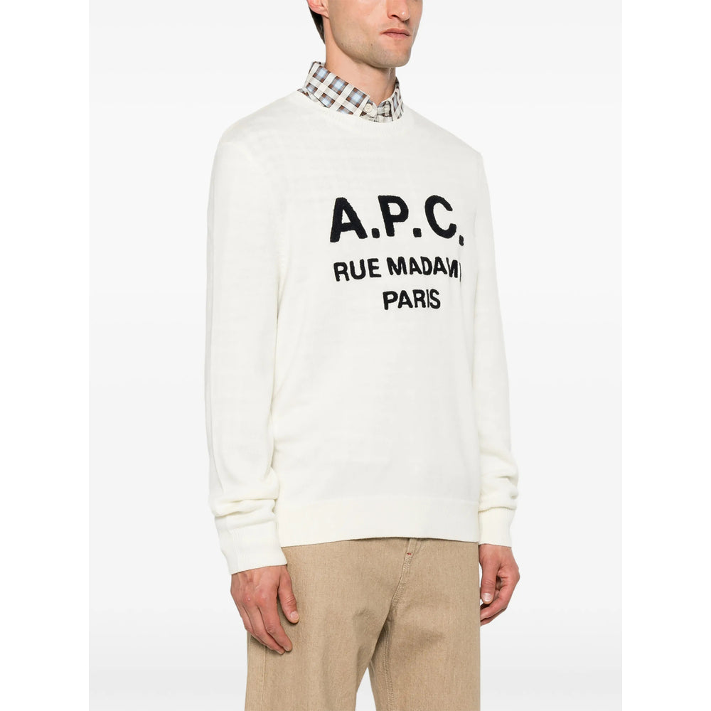 A.P.C. Neutrals Sweaters & Knitwear - Jumpers Men