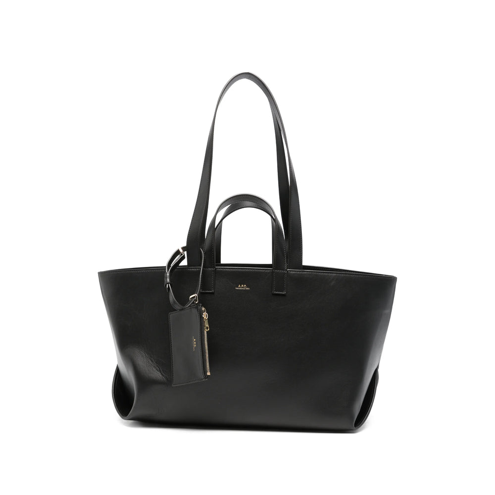 A.P.C. Black Tote Bags Women