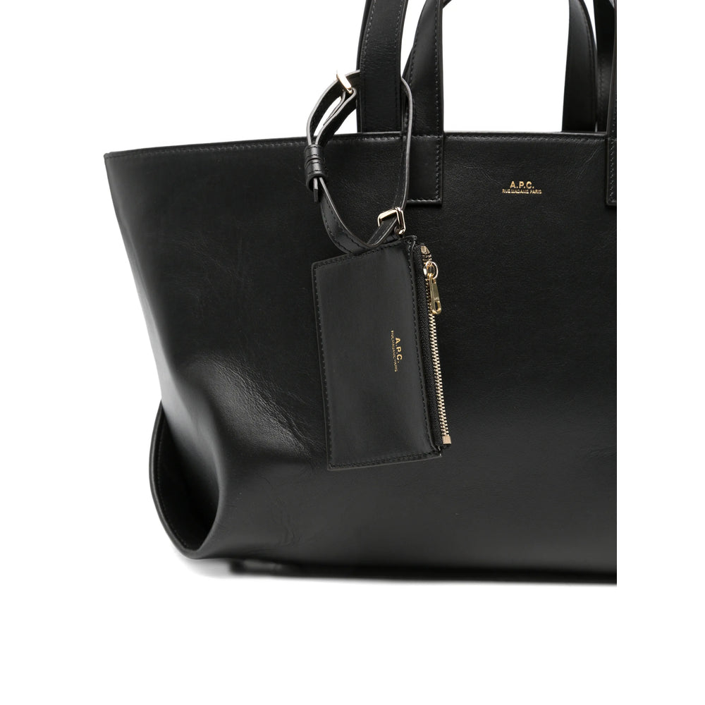 A.P.C. Black Tote Bags Women