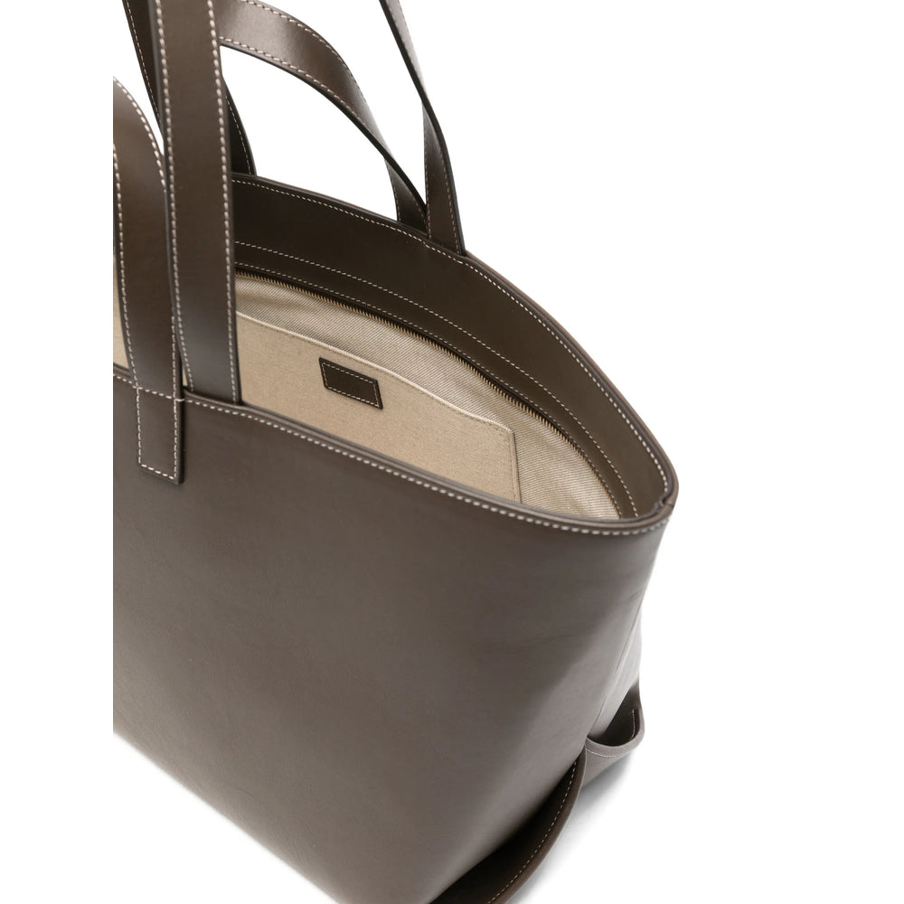 A.P.C. Brown Tote Bags Women