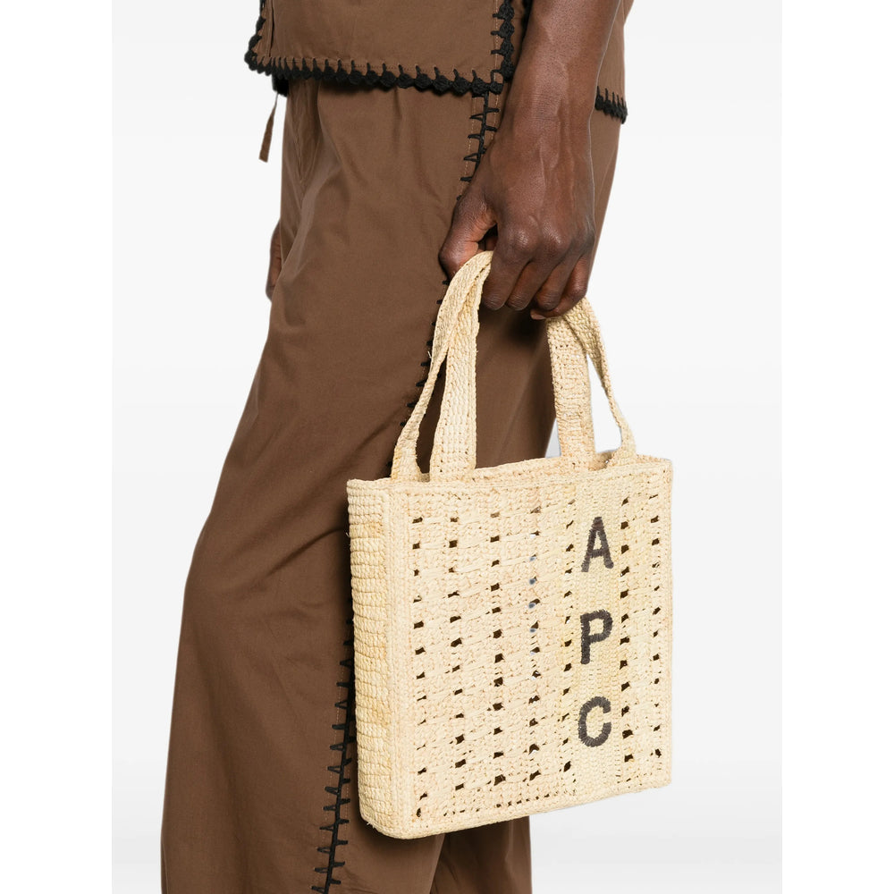A.P.C. Neutrals Tote Bags Women