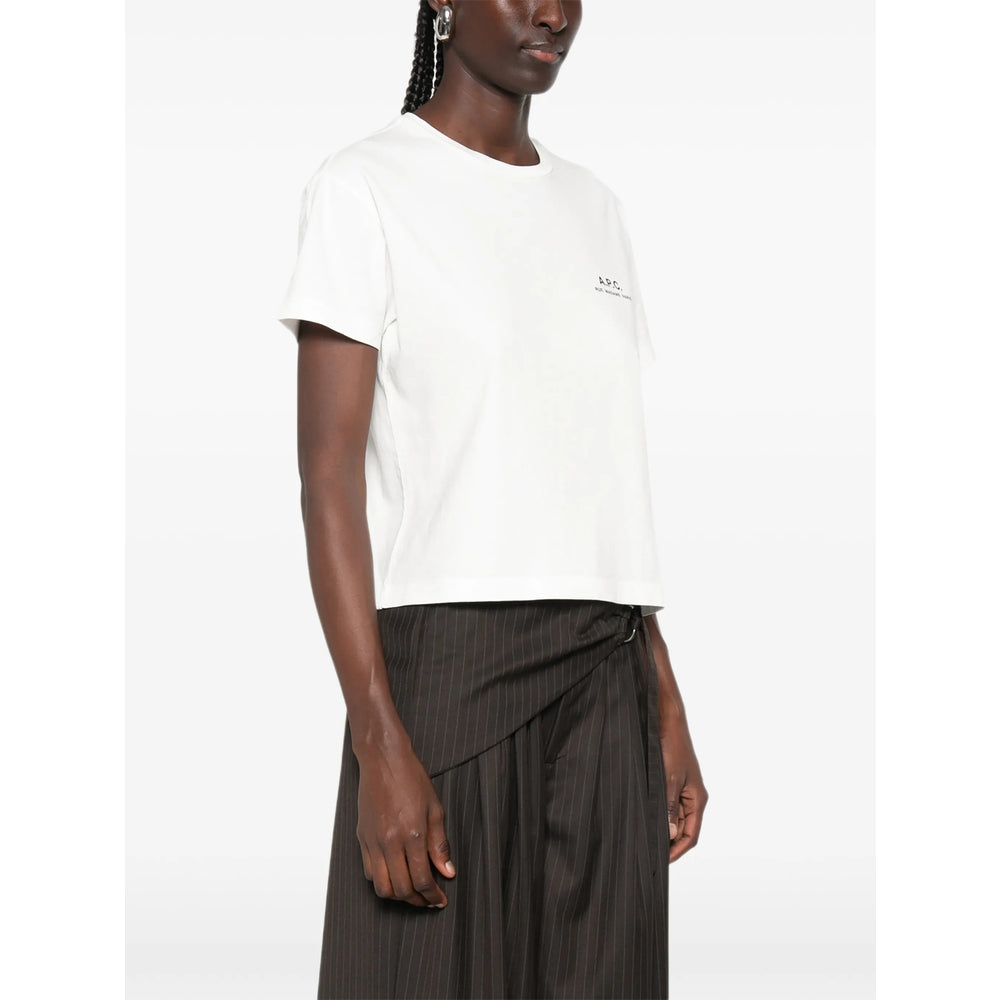 A.P.C. White T-Shirts & Vests - T-Shirts Men