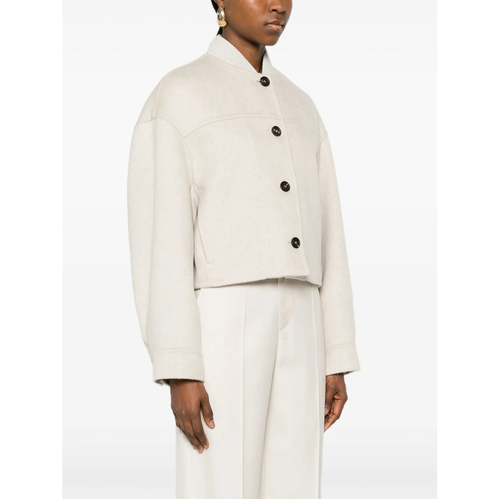 Brunello Cucinelli Neutrals Jackets - Cropped Jackets Women