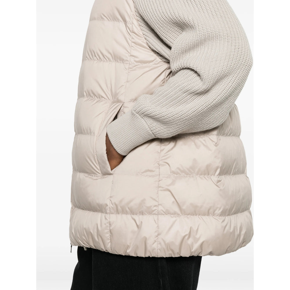 Brunello Cucinelli Neutrals Jackets - Puffer Jackets Women