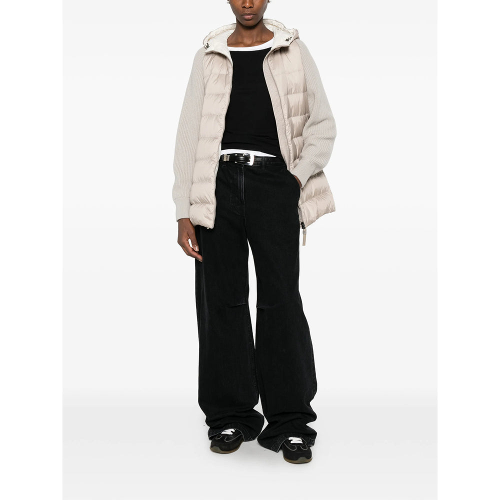 Brunello Cucinelli Neutrals Jackets - Puffer Jackets Women