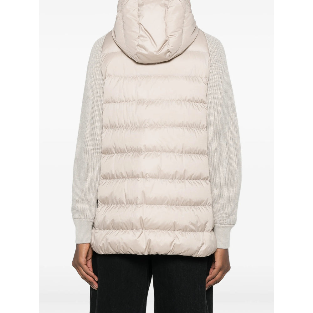 Brunello Cucinelli Neutrals Jackets - Puffer Jackets Women