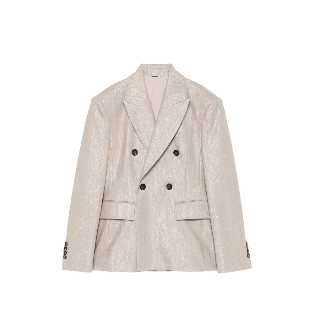 Brunello Cucinelli Neutrals Jackets - Blazers Women